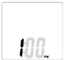 TANITA BC730 - Réglage des minutes - 1