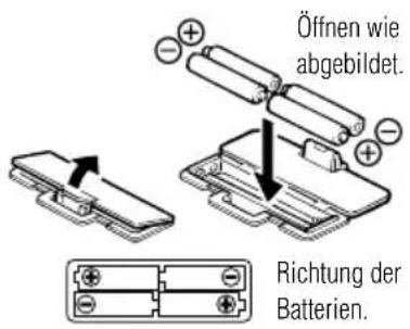 TANITA BC730 - VORBEREITUNGEN VOR GEBRAUCH - 1