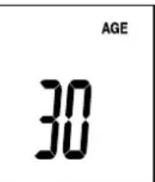 TANITA InnerScan BC350 - Set Age - 1