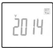 TANITA BC313 - Set Date - 1