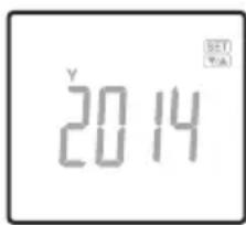 TANITA BC313 - Datum einstellen - 1