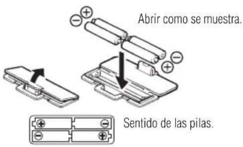 TANITA BC313 - Instalación de las pilas - 1