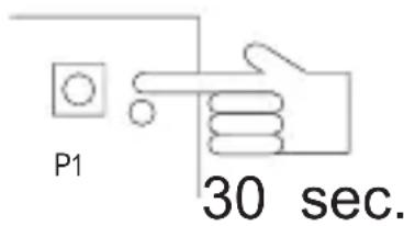Seculux TCFM868B2 - Effacement de tous les codes (réinitialisation). - 1