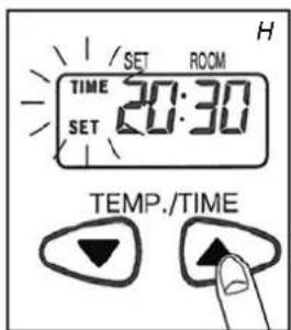 QLIMA SRE3330C - CAJUSTE DE HORA - 1