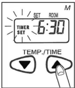 QLIMA SRE3330C - E SETTING THE REQUIRED TEMPERATURE - 3