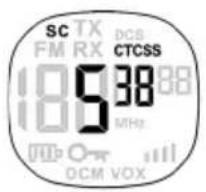 Esscom Twintalker 9310 - Scannen maar een CTCSS-code - 1