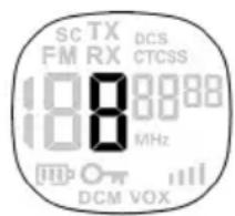 Esscom Twintalker 9310 - Mudar de Canal - 1