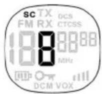 Esscom Twintalker 9310 - Recherche d'un canal radio actif - 1