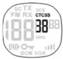 Esscom Twintalker 9310 - CTCSS - 1