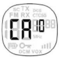 Esscom Twintalker 9310 - Indstilling af kaldetone - 1