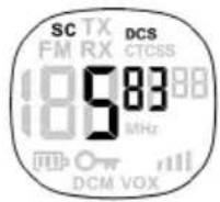 Esscom Twintalker 9310 - Scannen maar een DCS-code - 1