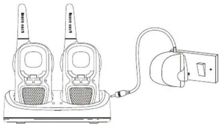 Esscom Twintalker 9310 - Instalação das Pilhas - 2