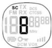 Esscom Twintalker 9310 - Suchen nach einem aktiven Funkkanal - 1