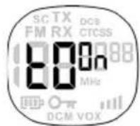 Esscom Twintalker 9310 - Activation/Désactivation de la tonalité des touches - 1