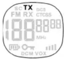 Esscom Twintalker 9310 - Transmitting a Signal - 1