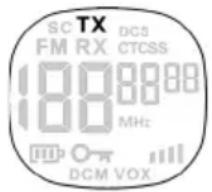 Esscom Twintalker 9310 - Afsendelse af signal - 1