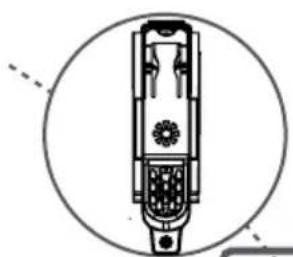 Clayton CL1209T15 - Compartiment pour adoucissant de tissu, d'amidon, de lessive : - 1