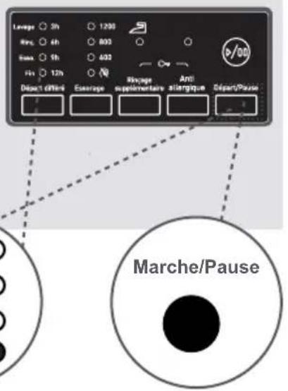 Clayton CL1209T15 - Bouton Marche/Pause - 1