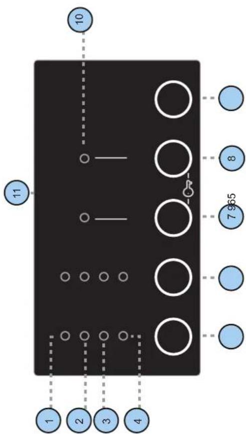 Clayton CL1209T15 - Affichage électronique(\*) - 1