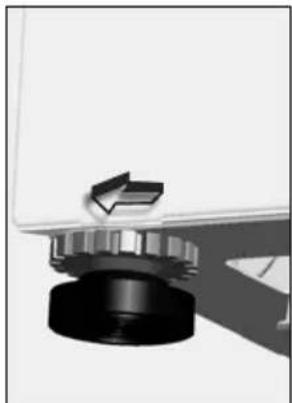 Clayton CL10479TRS - REGLAGE DES PIEDS - 1