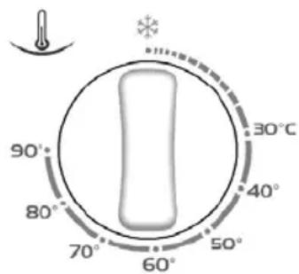 Clayton CL1005BTRS - SELECTEUR DETEMPERTURE - 1
