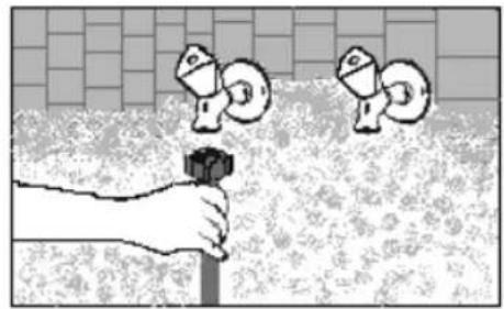 Clayton CL1005BTRS - RACCORDEMENT DU TUYAU D'ARRIVEE D'EAU - 2