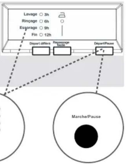 Clayton TLL616 - Bouton Départ/Pause - 1