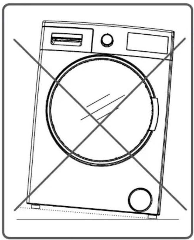Clayton TLL616 - CHAPITRE -3 : INSTALLATION DE VOTRE LAVE-LINGE (REGLAGE DES PIEDS) - 3