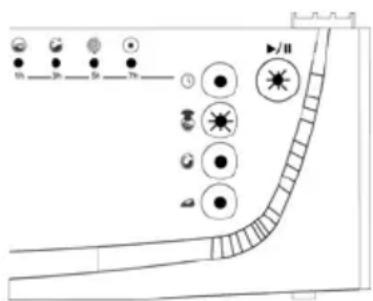 Clayton CL1407TRS - Pour sélectionner une fonction supplémentaire : - 2