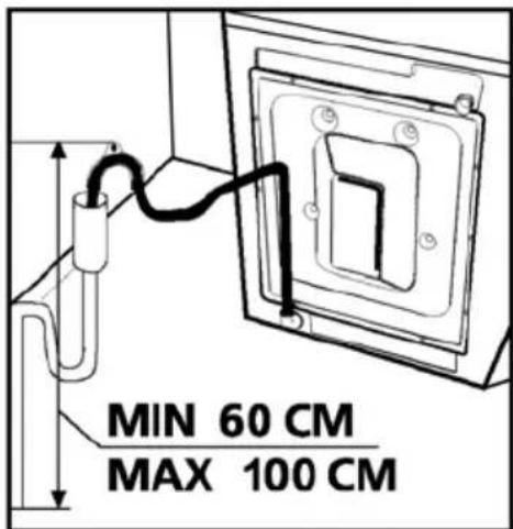 Clayton CL1406TRS - RACCORDEMENT DU TUYAU DE VIDANGE - 1