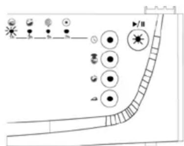 Clayton CL1406TRS - Pour selectionner une fonction supplémentaire : - 3
