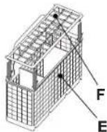 LADEN LVI 220 FD - PANIER INFERIEUR - selon le modèle - 1