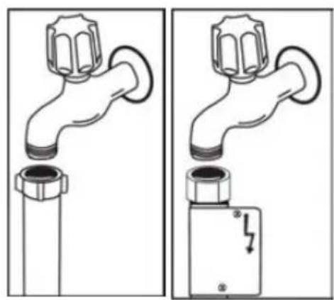 Clayton CL1449DBW - Tuyau d'arrivée d'eau - 1