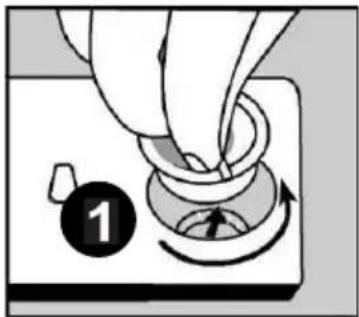 Clayton CL1449DBW - Remplissage du compartiment à produit de rinçage et réglage du doseur - 1