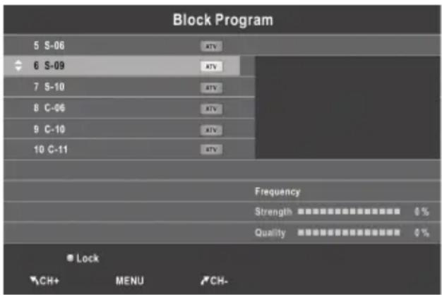 NPG NT229IW - - Bloqueio parental (No modo DTV) - 1