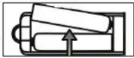 NPG NT229IW - Colocacion de les piles al comandament a distancia - 2