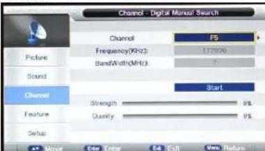 NPG NL3970HHB - - Syntonisation manuelle DTV - 1