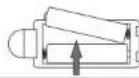 NPG NL3970HHB - Installation des piles - 2