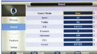 NPG NL2970HHB - Modo de Sonido - 1