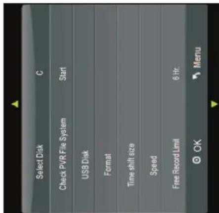 NPG NL2366HHB - Configuration du Menu - 2