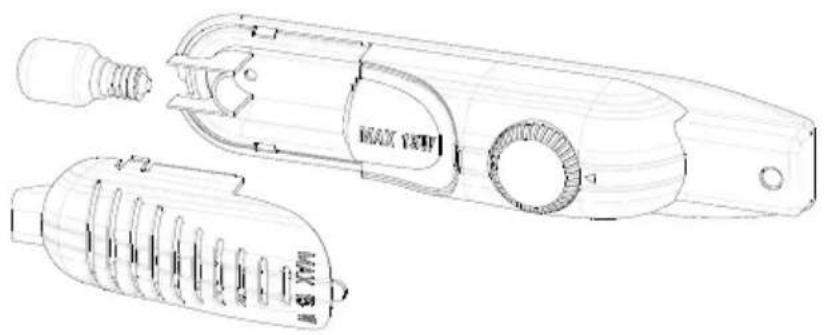 Clayton TK101T15 - Remplacement de l'ampoule - 1