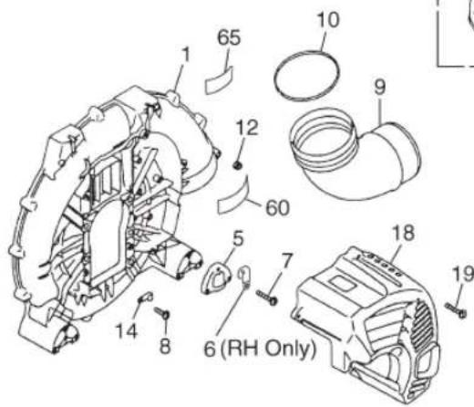 RedMax EBX8001RHCA - REMARQUE : - 2