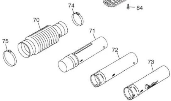 RedMax EBX8001RHCA - REMARQUE : - 10