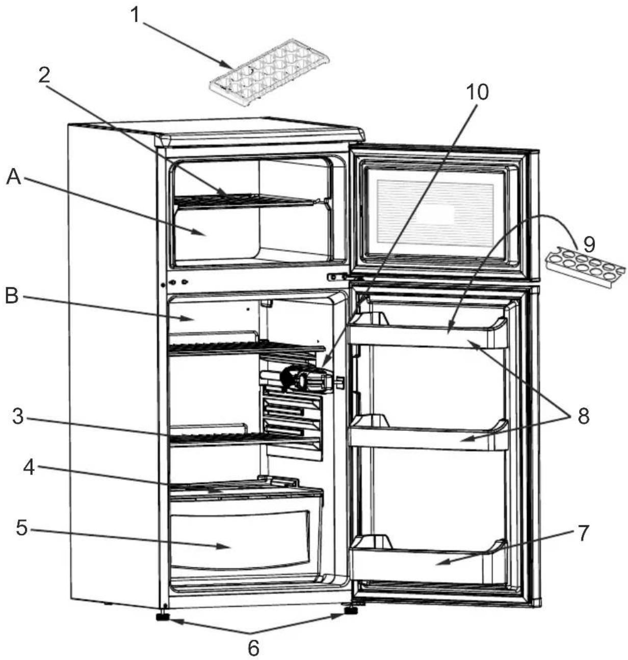 Clayton CL230AP+ - SECTION 7. PIECES DE VOTRE APPAREIL - 1