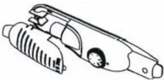 Clayton CL230AP+ - Lorsque l'on remplace la lampe du réfrigérateur ; - 1