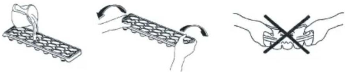 Clayton CL2265ISA+ - Le plateau de glace; - 1