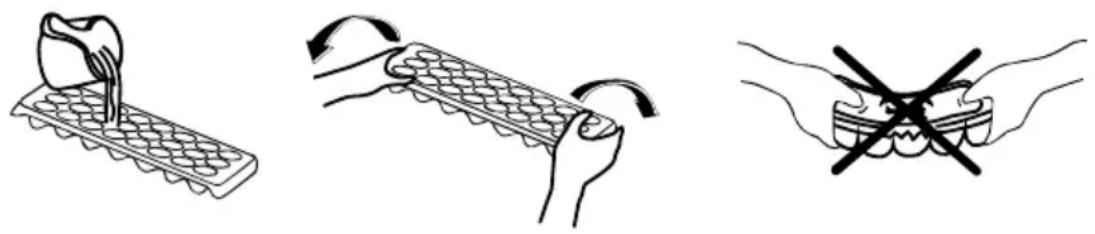 Clayton TK280T15 - Le bac à glaçons - 1