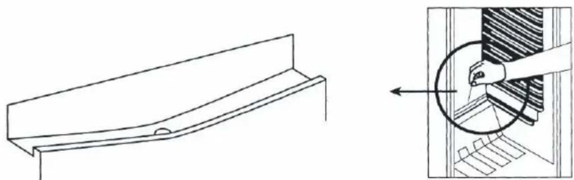Clayton CLC312T14 - Dégivrage du compartiment réfrigérateur - 1