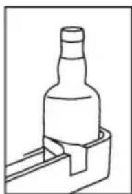 Clayton CLC312T14 - Porte-bouteilles (Dans certains modèles) - 1