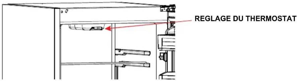 Clayton CLC312T14 - Réglage du thermostat - 1